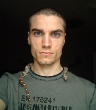 My new girl round my neck