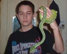 Me and my favorite snake