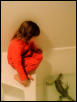 Bathtime witha buddy