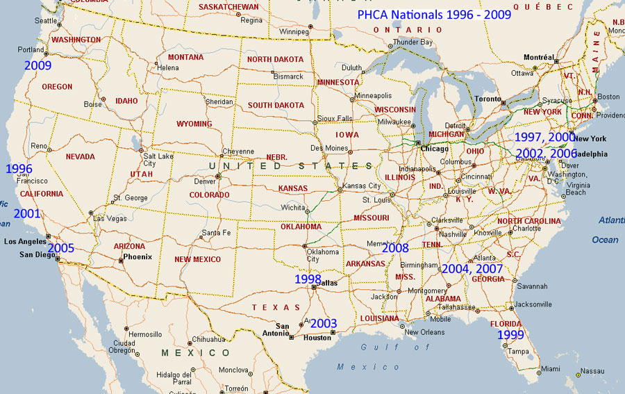 PHCA National Locations