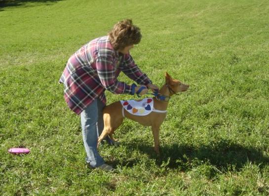 Emma as the Spirit Dog
