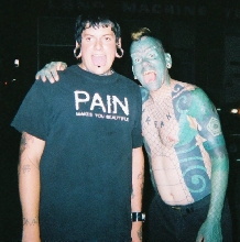 Me and the Lizard man (Eric Sprague)