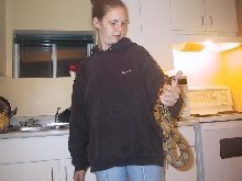 my girfriend and my redtail boa Dublin