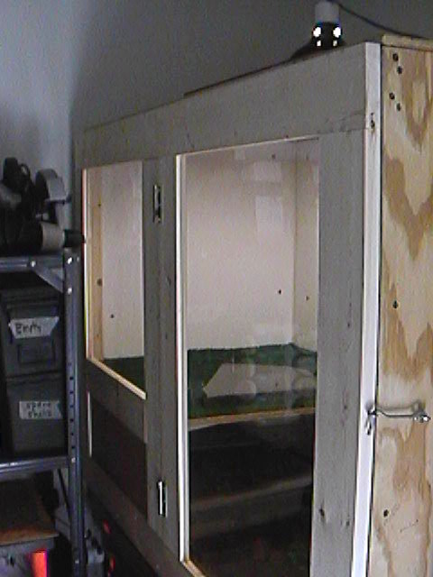 Wide view of Cage