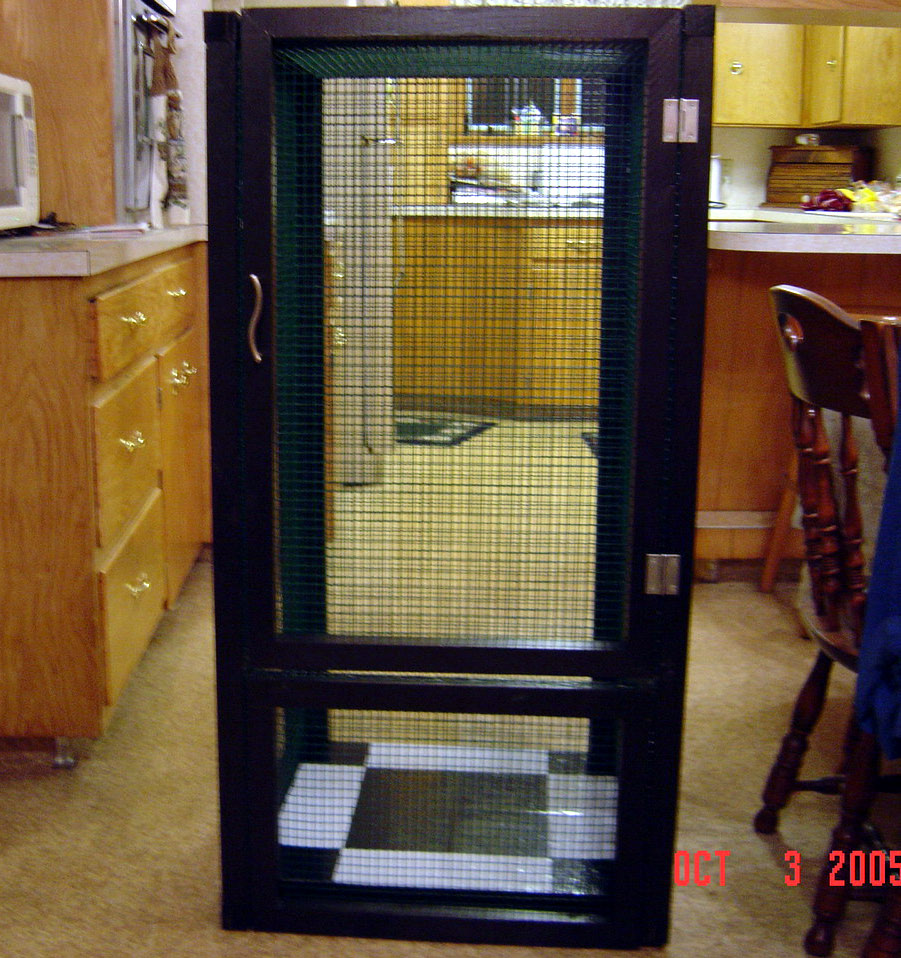 New cage I built
