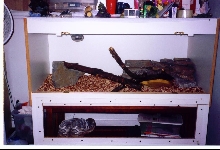 Inside of enclosure
