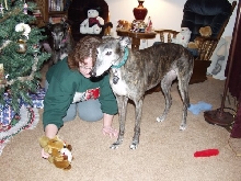 Kira and squirrel