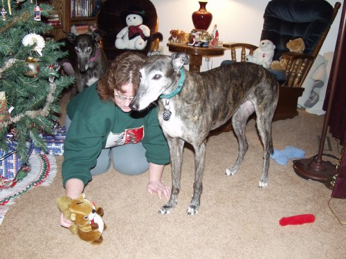 Kira and squirrel
