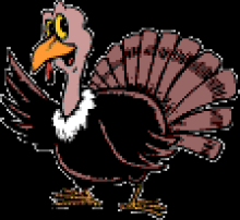 Waving Turkey