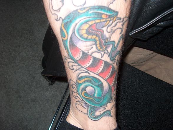 my snake tat