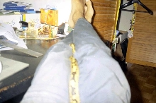 Kaa having a walk
