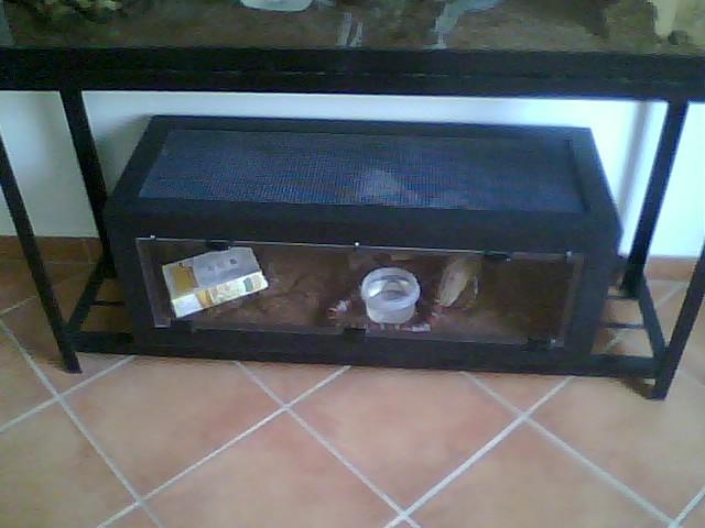 PVC enclosure with screen top