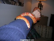 Sissy on arm...