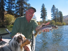 Fisher Meets Rainbow Trout