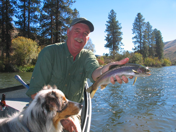 Fisher Meets Rainbow Trout