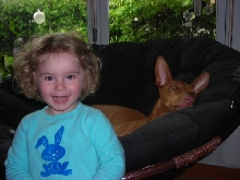 Gala and her Bunny