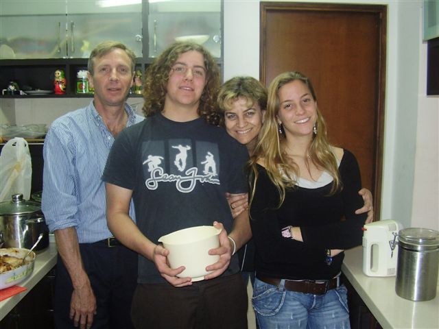 me and my family at passover last night