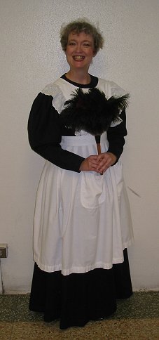 Mum is a maid!