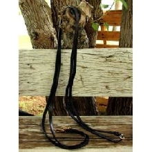 Leather Draw Reins Dark Brown