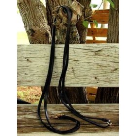 Leather Draw Reins Dark Brown