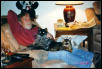 Ash and Zade on Daddy's Lap