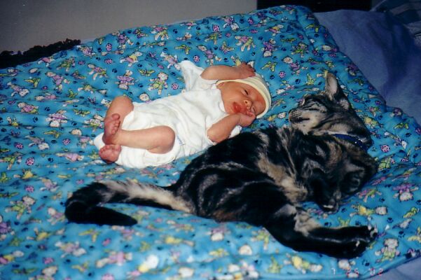 Kylie and Kona on COONforter