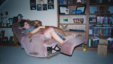 Bayley's Favorite Spot!