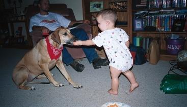 Missy and her buddy Cameron