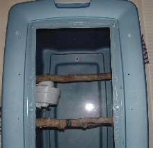 Cage made out of tub