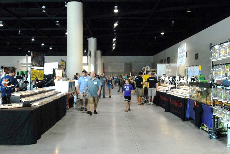 National Reptile Breeders Expo 2010 Friday Setup, Daytona Beach, Florida  -