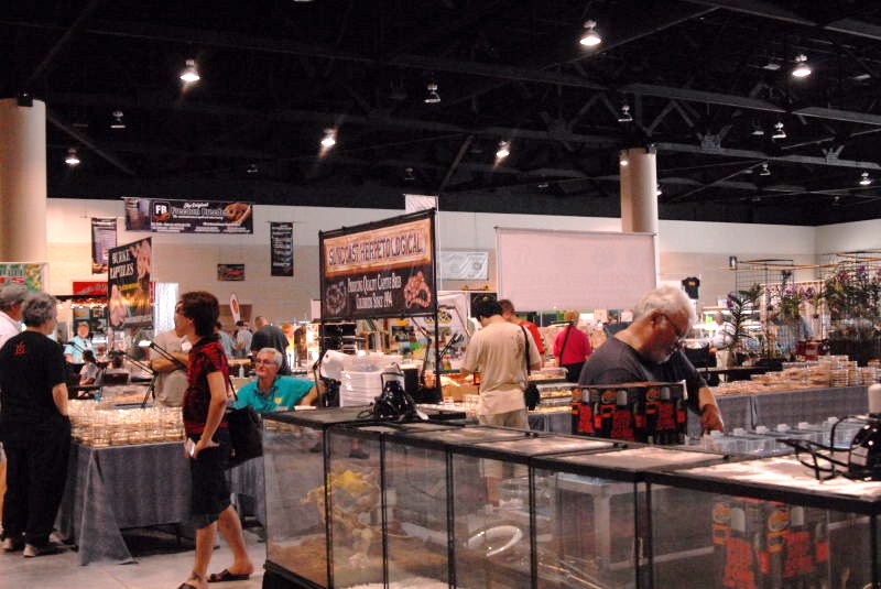National Reptile Breeders Expo 2010 Friday Setup, Daytona Beach, Florida  -