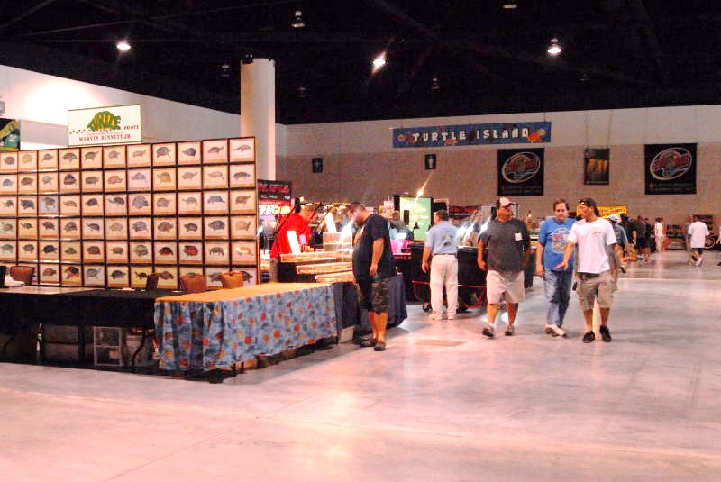 National Reptile Breeders Expo 2010 Friday Setup, Daytona Beach, Florida  -