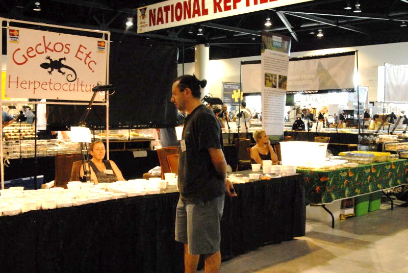 National Reptile Breeders Expo 2010 Friday Setup, Daytona Beach, Florida  -