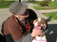 Demonstration against Dog Fighting April 26, 2010