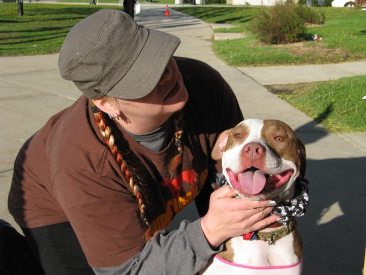 Demonstration against Dog Fighting April 26, 2010