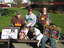 Demonstration against Dog Fighting April 26, 2010