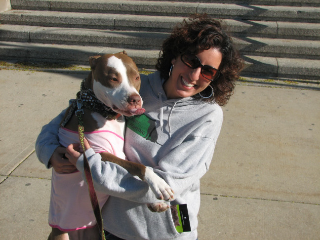 Demonstration against Dog Fighting April 26, 2010