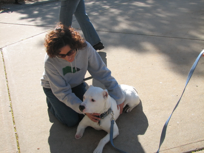 Demonstration against Dog Fighting April 26, 2010