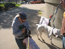 Demonstration against Dog Fighting April 26, 2010