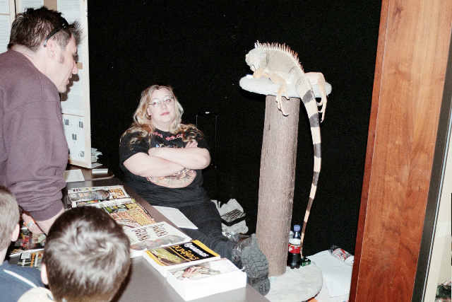 WI-NIAD reptile rescue booth