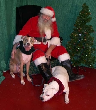 Photos with Santa 2006