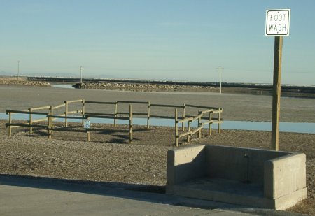 UT Rest Area - Foot Wash