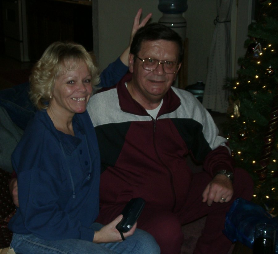 Husband & Daughter, Christmas 2002