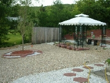 Gazebo & New Gravel ARea