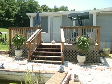 Deck from Pond