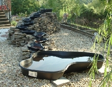 Building a Volcano With Stream & Pond
