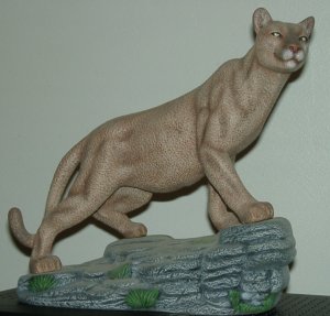 Ceramic Cougar, View #1