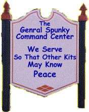 Genral Spunky Memorial Sign