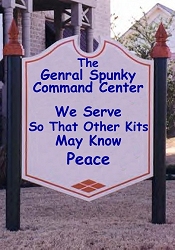 Genral Spunky Meowmorial Sign