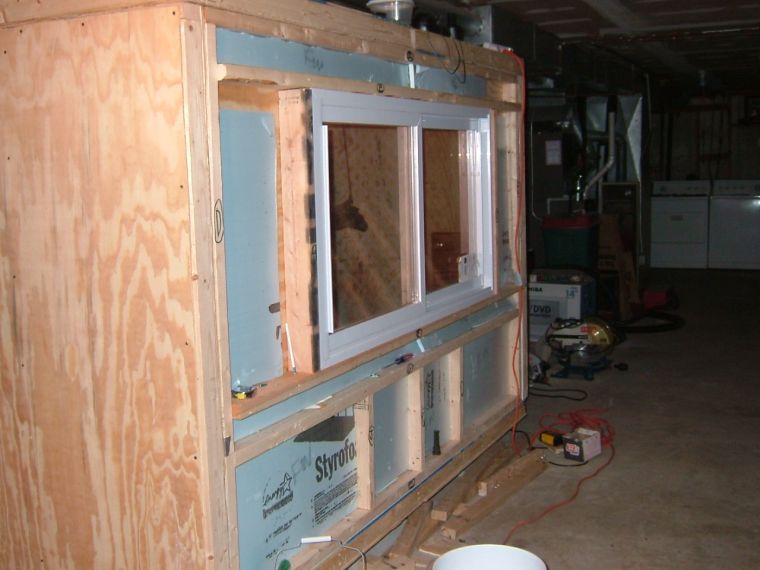 enclosure- partly complete